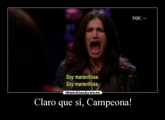 Claro que sí, Campeona! - 