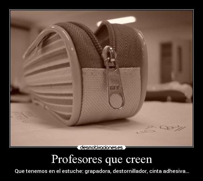 Profesores que creen -