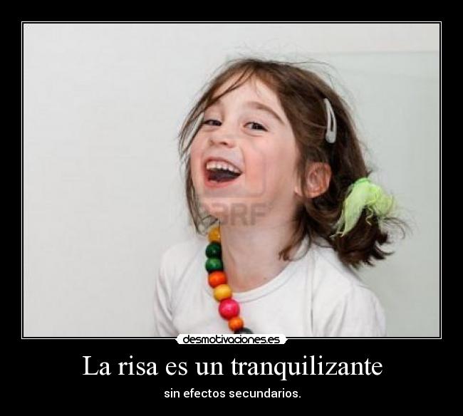 La risa es un tranquilizante - 