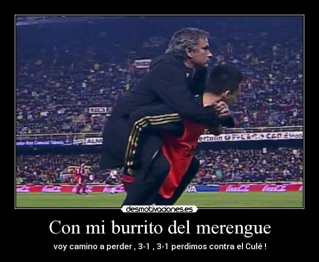 Con mi burrito del merengue -