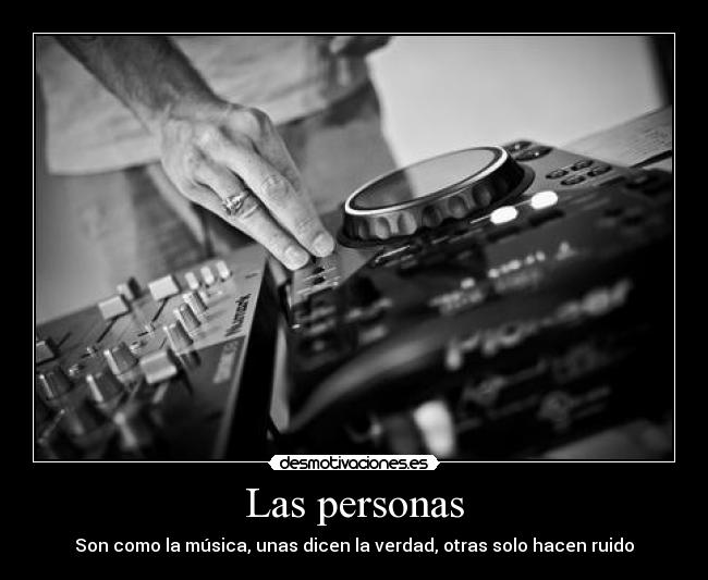 Las personas -