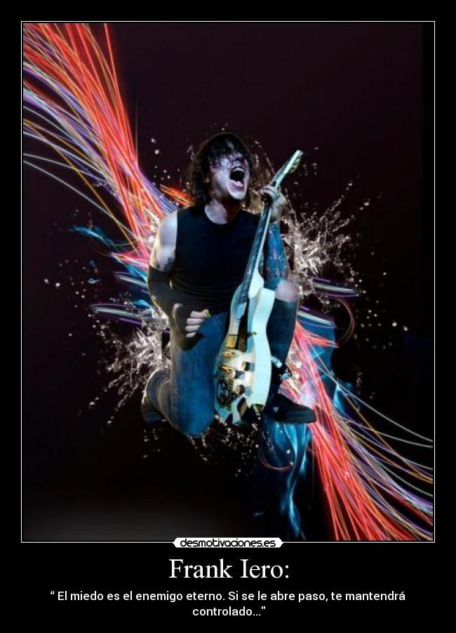 Frank Iero: - 