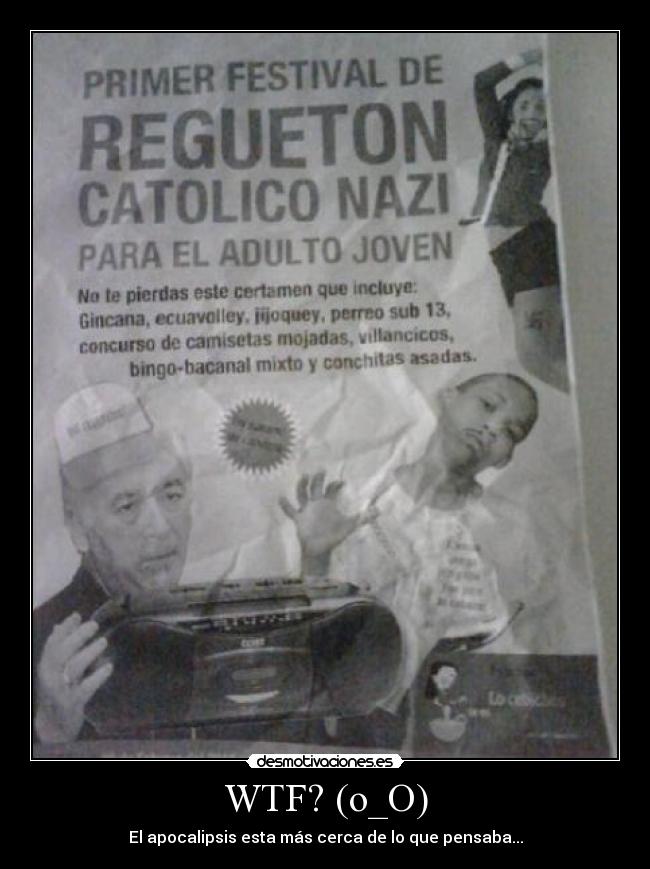 WTF? (o_O) - El apocalipsis esta más cerca de lo que pensaba...