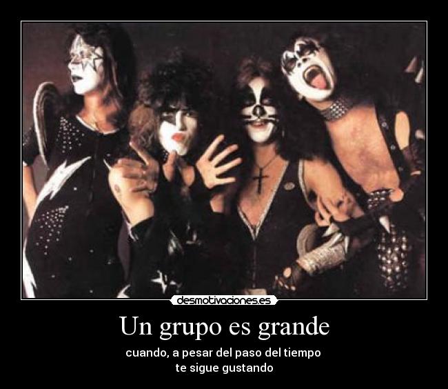 Un grupo es grande -