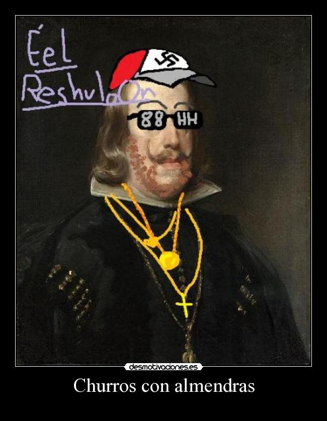 Churros con almendras -