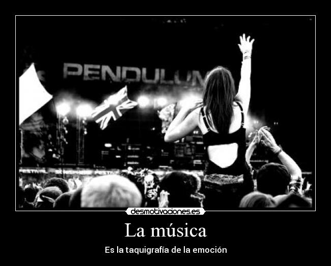 carteles musica pendulum desmotivaciones