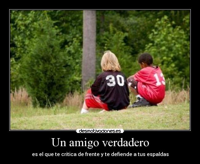 Un amigo verdadero -