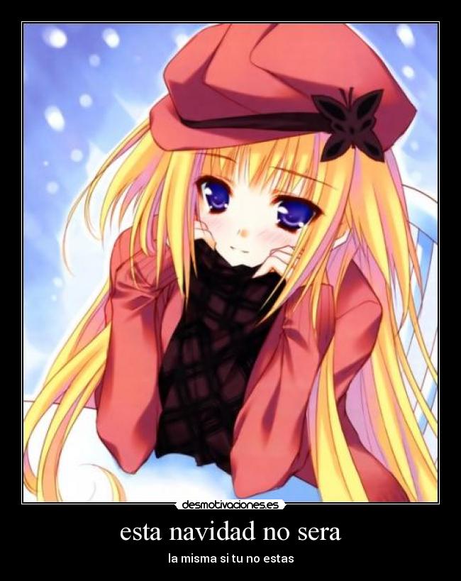 esta navidad no sera - la misma si tu no estas