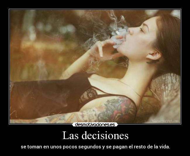 Las decisiones -