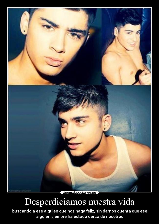 Desperdiciamos nuestra vida -
