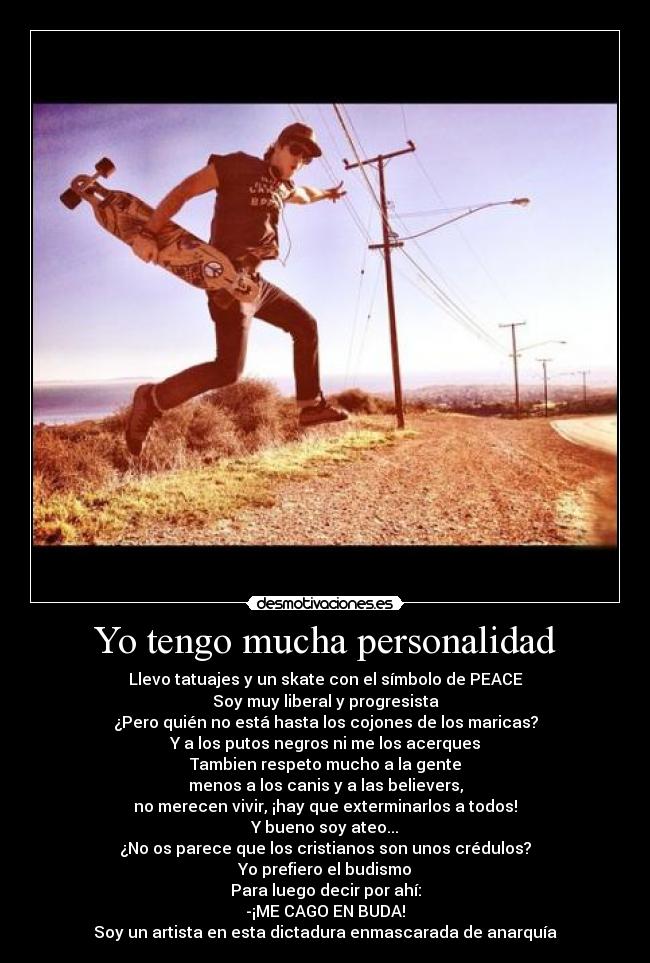 Yo tengo mucha personalidad - 