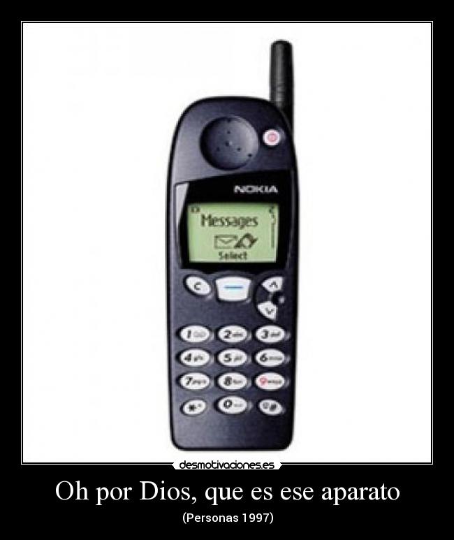 Oh por Dios, que es ese aparato - (Personas 1997)