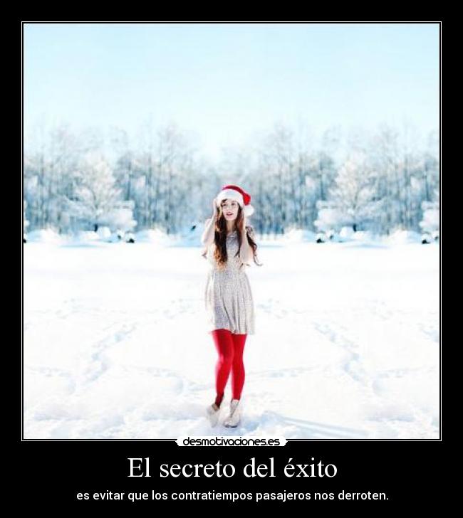 El secreto del éxito -