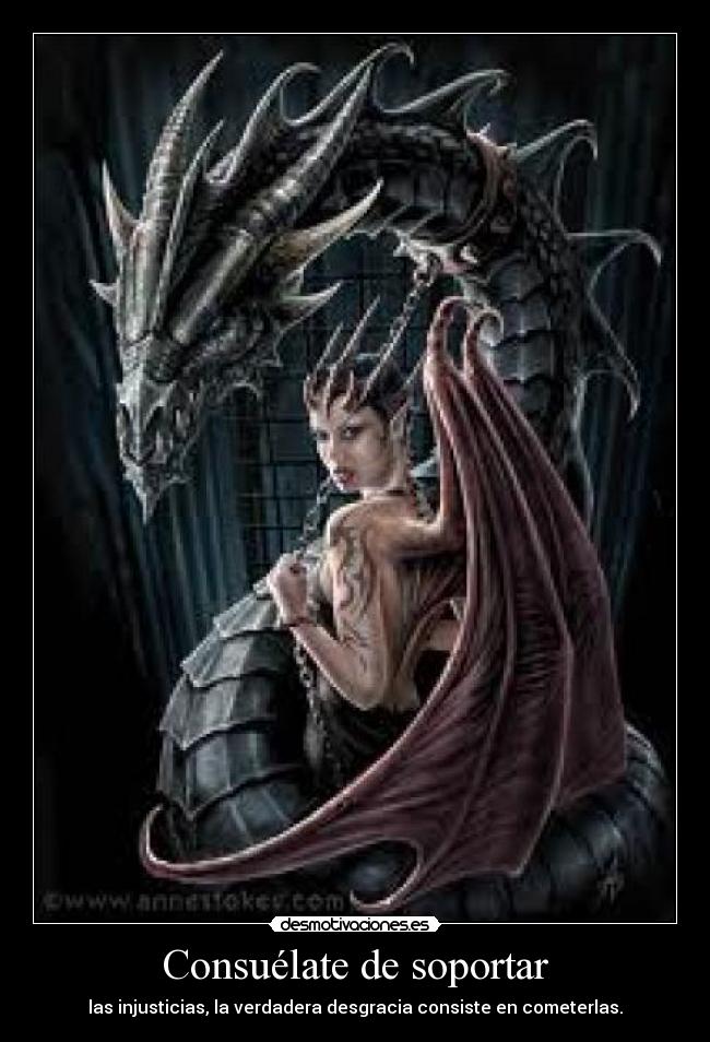 carteles desgracias anne stokes goth desmotivaciones