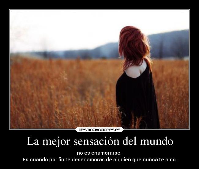 La mejor sensación del mundo - 