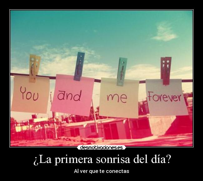 ¿La primera sonrisa del día? - 