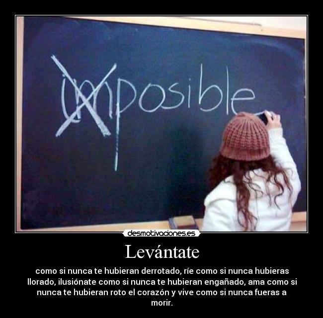 carteles posible desmotivaciones