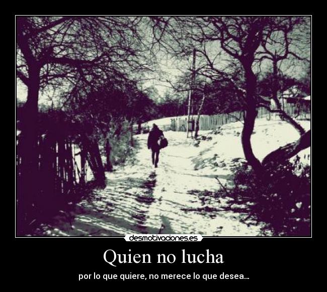 carteles lucha por que quieres desmotivaciones