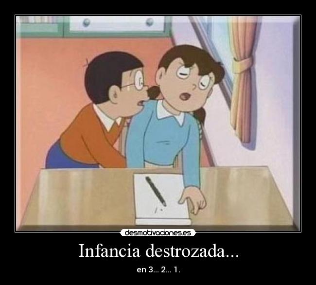 Infancia destrozada... -