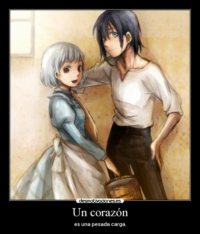 carteles corazon castillo ambulante corazon desmotivaciones