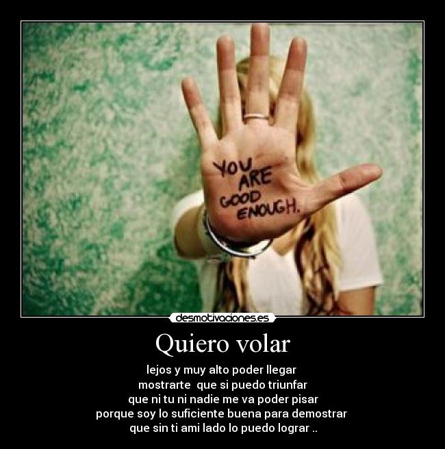 Quiero volar -