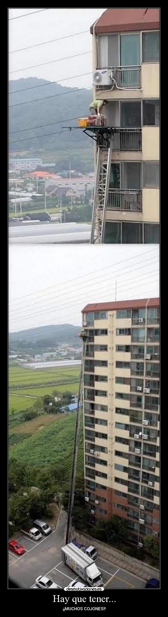 Hay que tener... - ¡¡MUCHOS COJONES!!