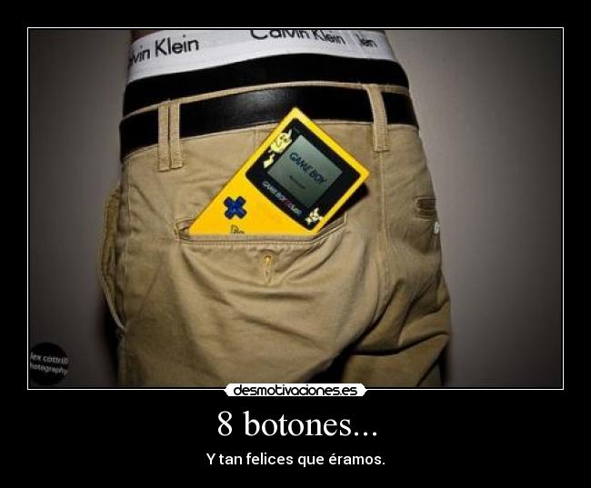 8 botones... - 