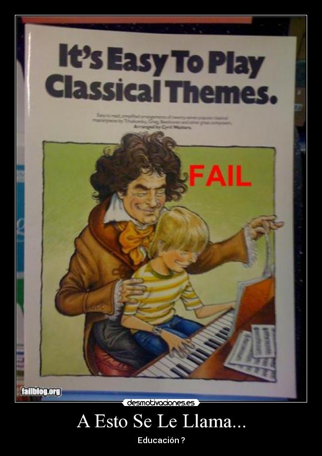 A Esto Se Le Llama... - Educación ?