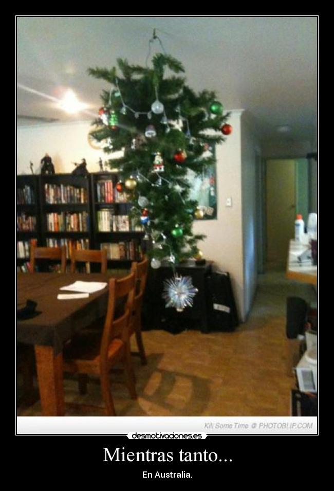 Mientras tanto... - En Australia.