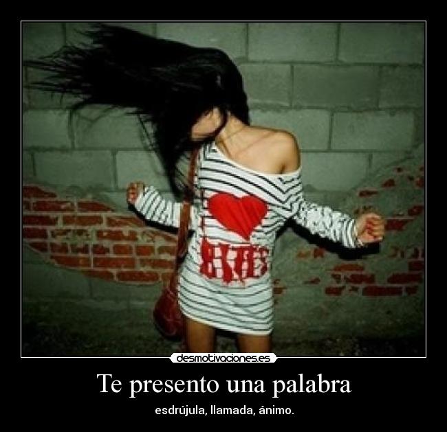 Te presento una palabra - 