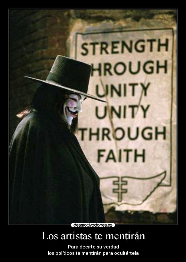 Los artistas te mentirán - 