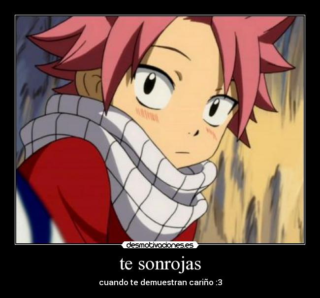 te sonrojas - 