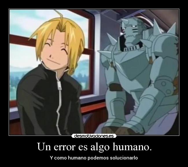 carteles anime fullmetal desmotivaciones
