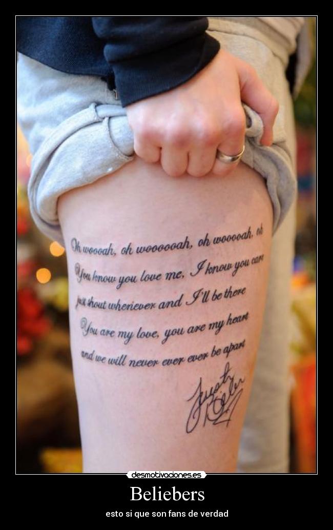 Beliebers - esto si que son fans de verdad