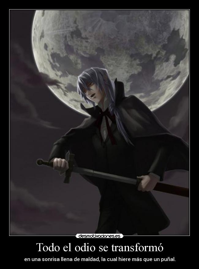 carteles odio pandora hearts break desmotivaciones