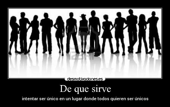 De que sirve -