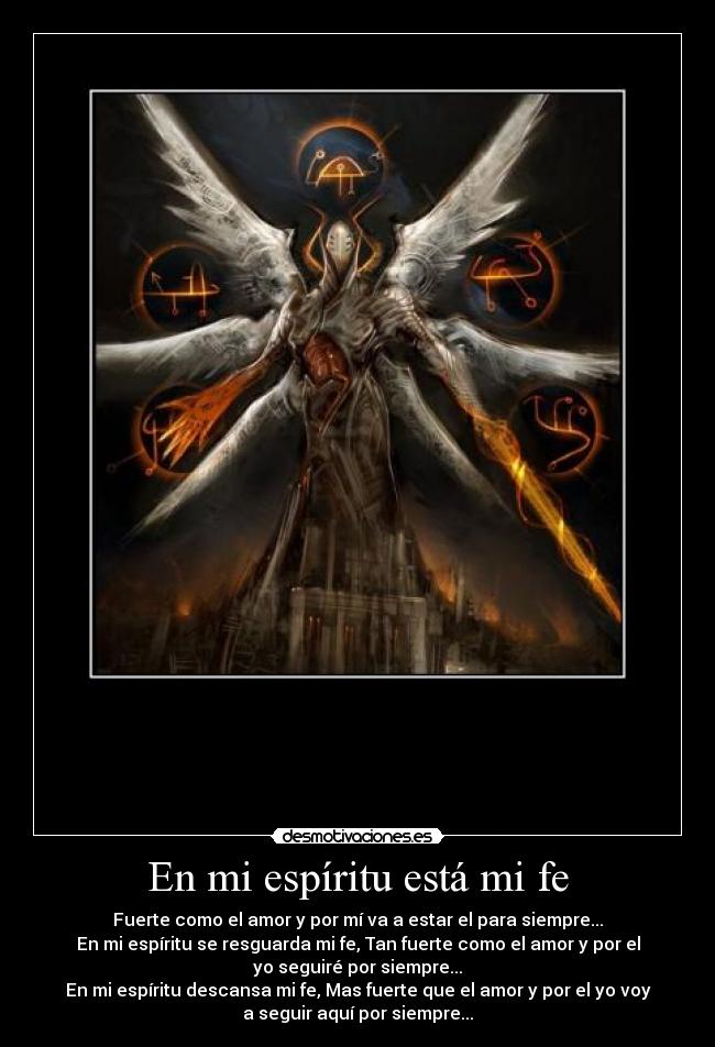 carteles tener uno mismo fuerza voluntad suficiente podemos realizar grandes proezas angel arcano desmotivaciones