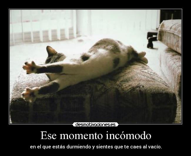 Ese momento incómodo -