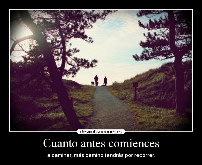 carteles camino desmotivaciones