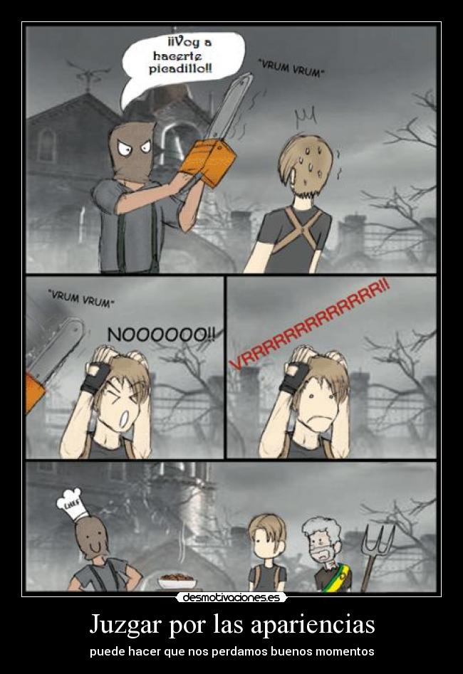 carteles mmmm picadillo que rico hay que juzgar por las apariencias desmotivaciones