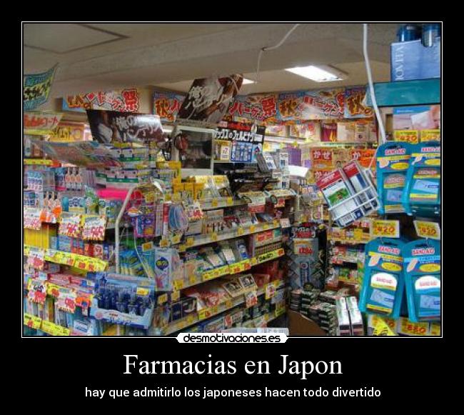 Farmacias en Japon - 