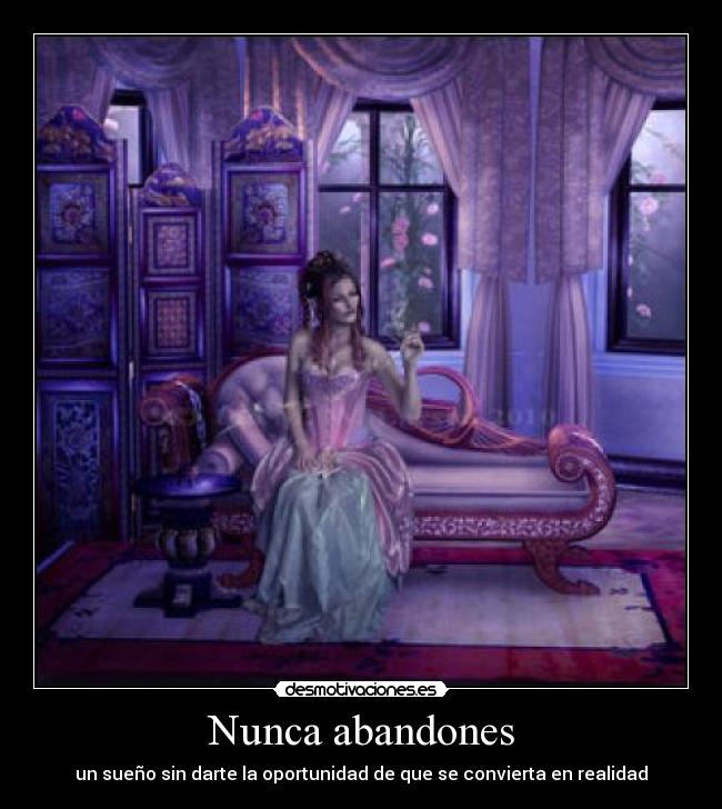 Nunca abandones -