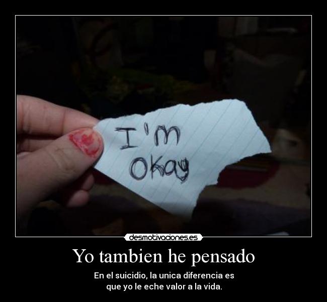 Yo tambien he pensado -