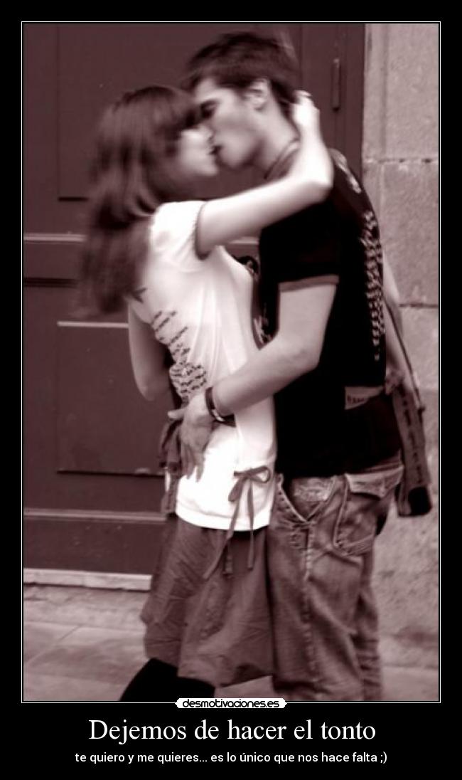 carteles tonto amor desmotivaciones