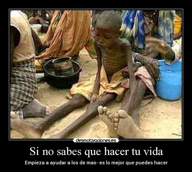 Si no sabes que hacer tu vida -