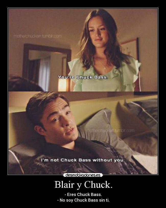 Blair y Chuck. - 