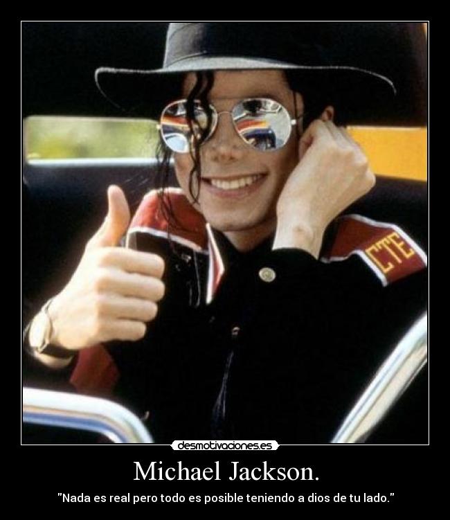Michael Jackson. -