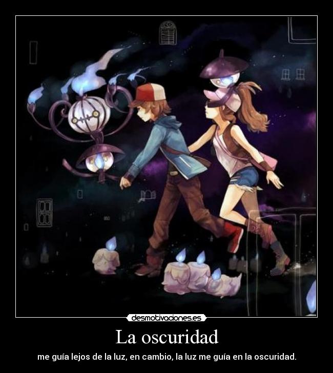 La oscuridad -