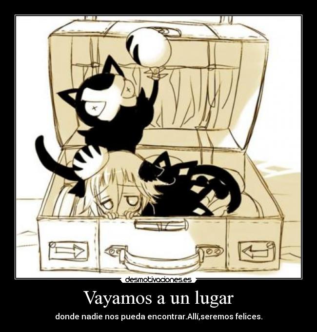 carteles llamo ralph crona raganok maleta frase poetica miau chibi orejas gatossoul eater desmotivaciones