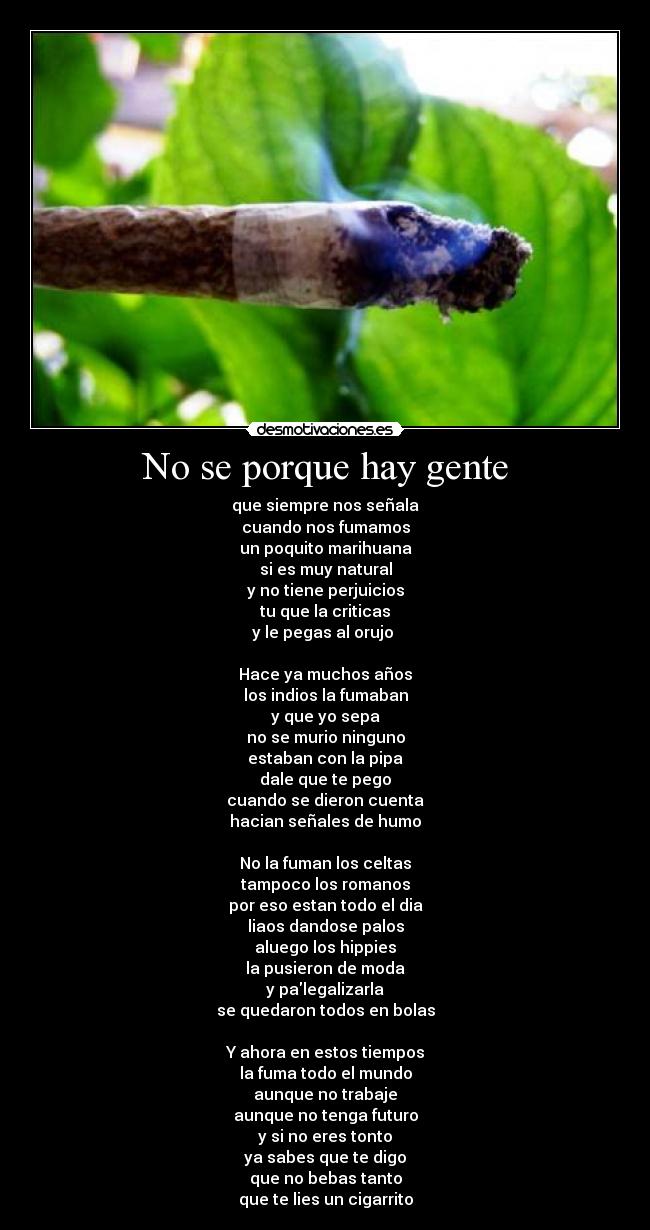 No se porque hay gente - 